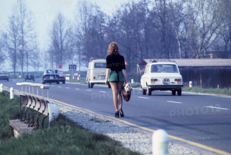 Prostitute, milan, 70's