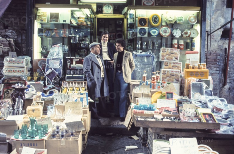 Italy, campania, naples, junk-shop