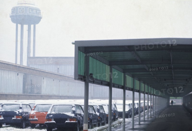 Innocenti factory lambrate, italy, 70's