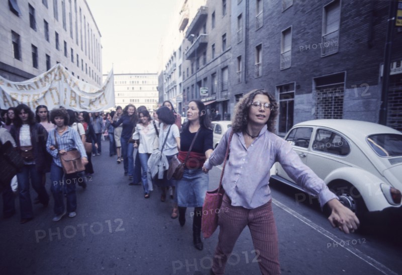 Feminist demonstrations, demonstrations pro-abortion, 70