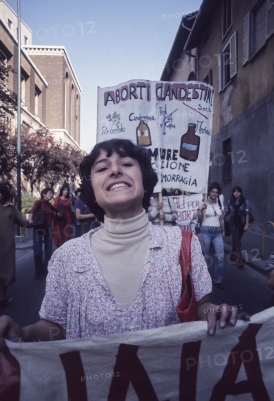 Femminist demonstration, 70's