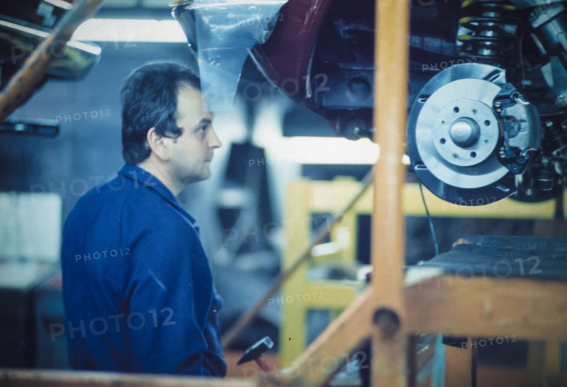 Fiat car industry, turin, 70's