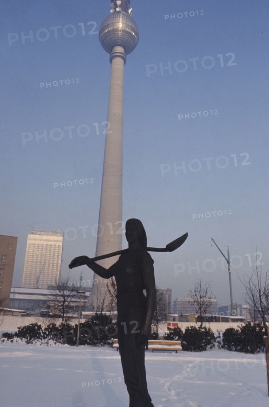 Alexanderplatz, east berlin, east germany, 70's
