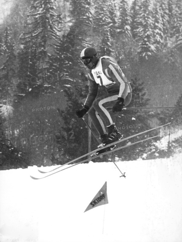 Karl schranz, chamonix world skiing championships, 1962