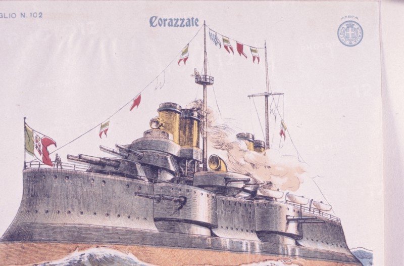 Foglio corazzate n.102, edizioni marca stella