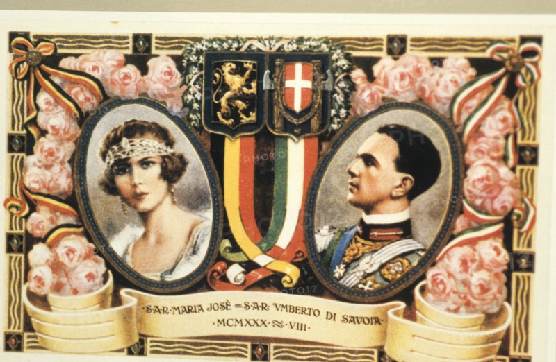 Maria jose and umberto di savoia