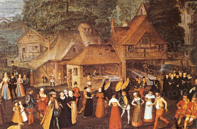 Festival at bermondsey, marcus gheeraerts the elder, 1569