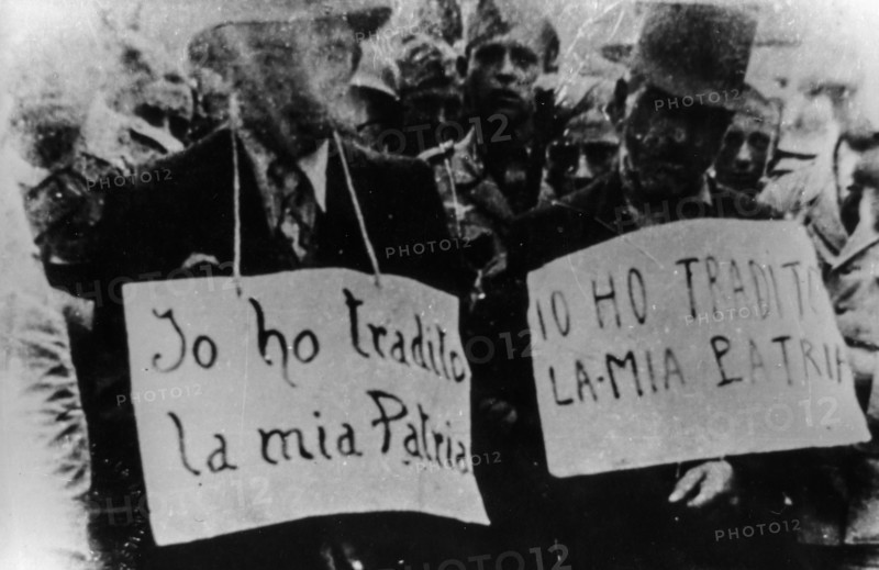 Partisans led to the shooting, World War II