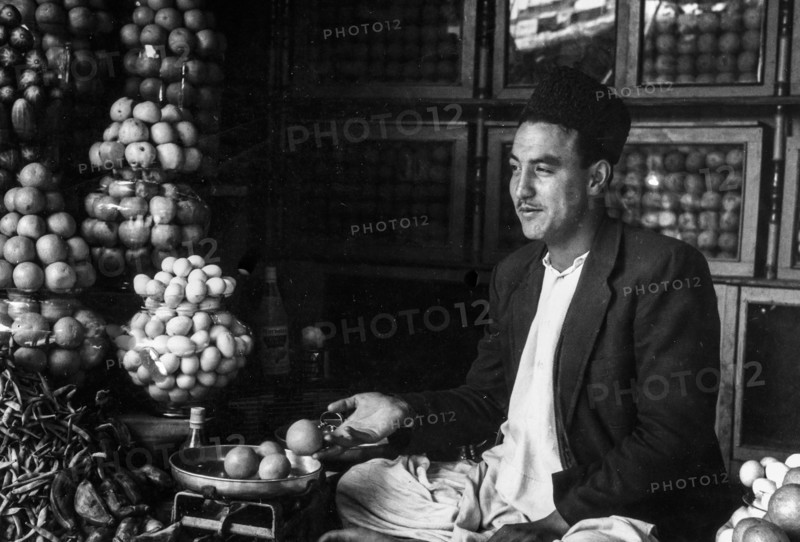 Fruit seller, north africa