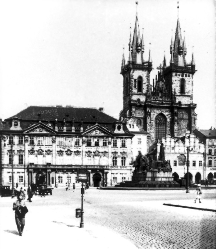 Kinsky palace, prague, 1960s