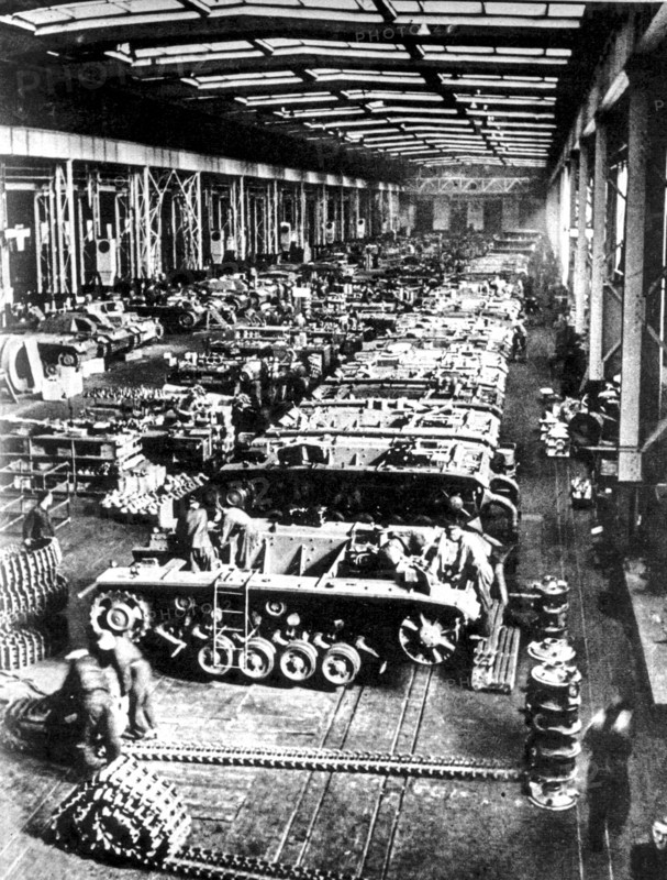 War production after the Nazi occupation, poland, 1939