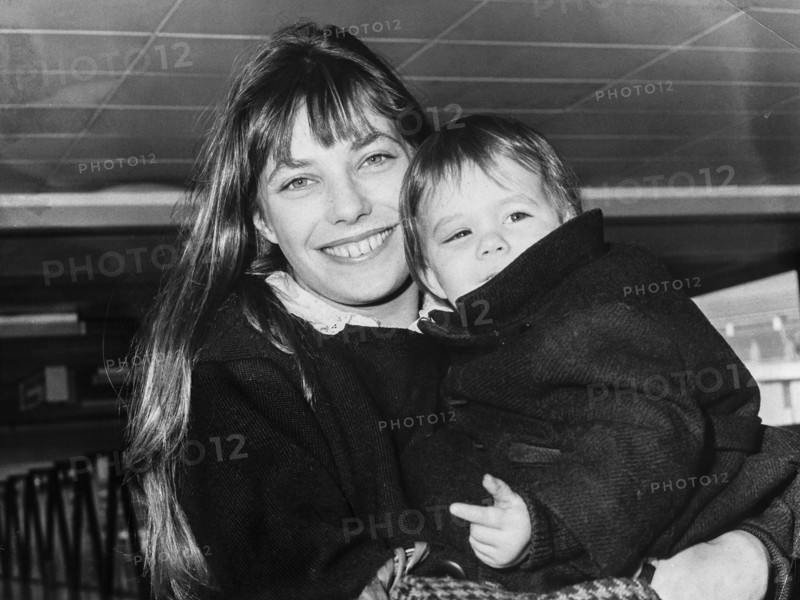 Jane birkin, charlotte gainsbourg, 1972