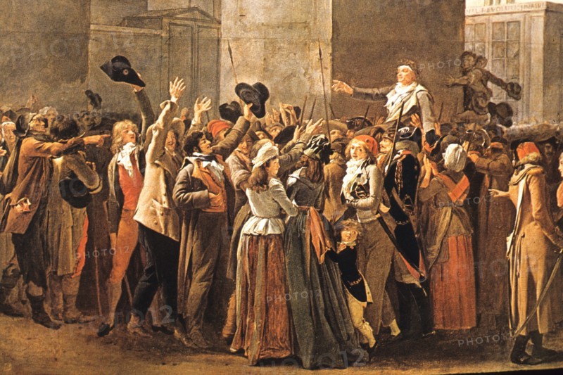 Triumph of Marat, louis leopold boilly