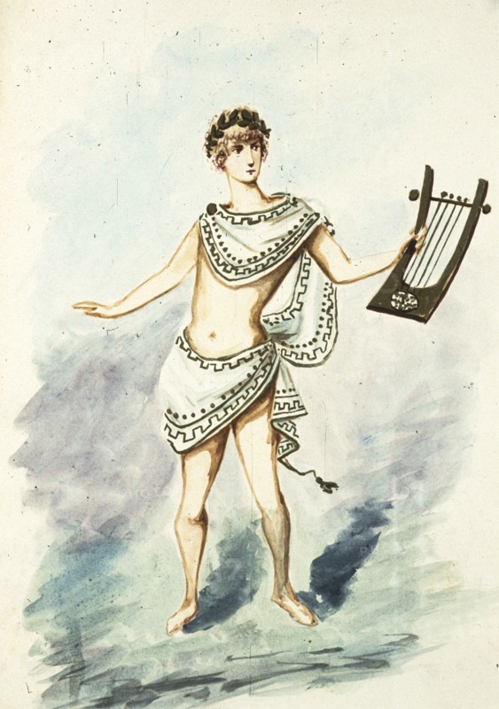 Amor, luigi manzotti, museo teatrale alla scala