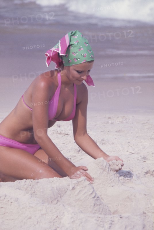 Woman on the bech