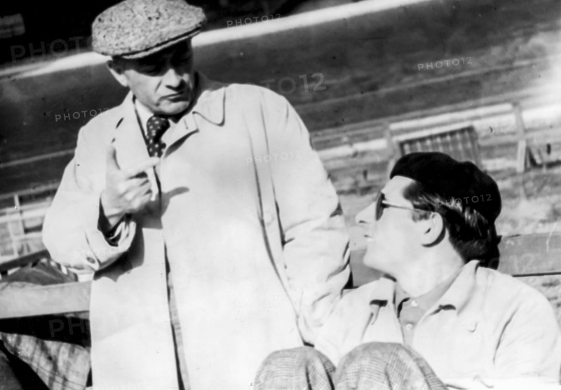 Giovanni gerbi and fausto coppi, giro di lombardia 1946