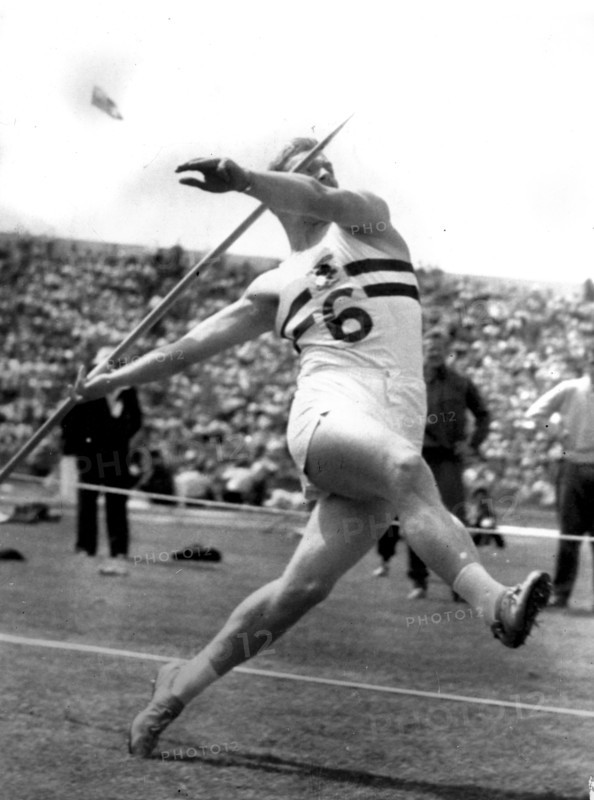 Colin george smith, javelin, 1958