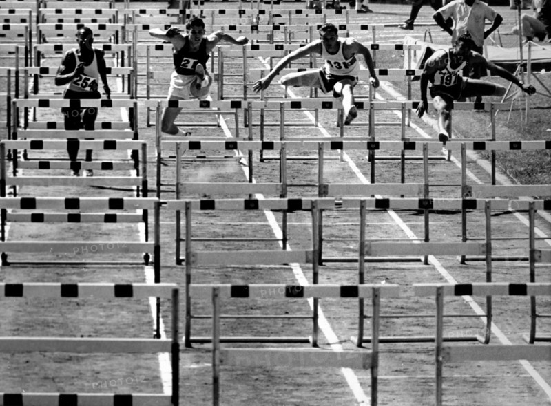 Athletics, 100 meter hurdles, 1961