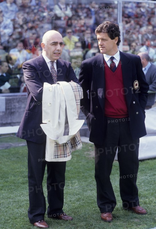 Fabio capello, adriano galliani, football, '90