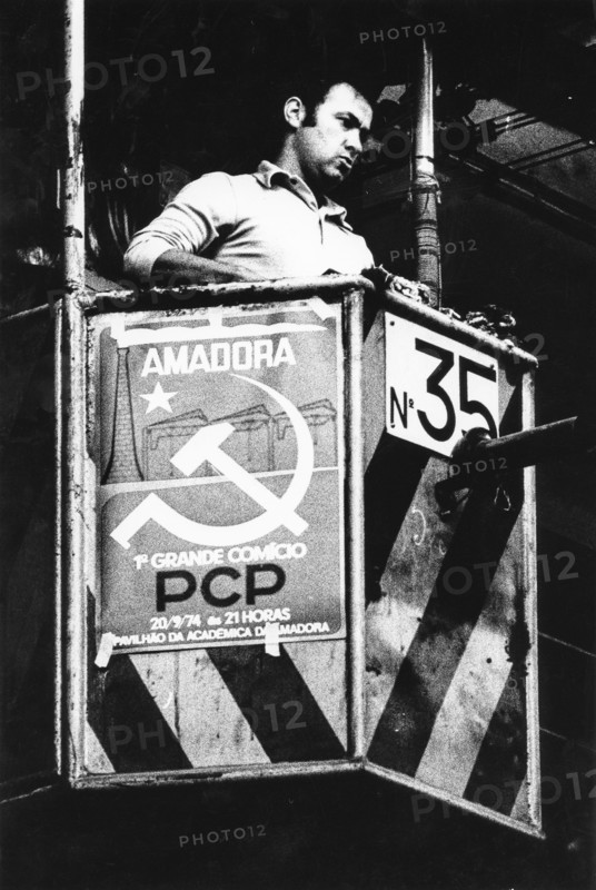 Pcp, portuguese communist party, amadora, portugal, 70s