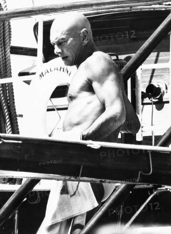 Yul brynner, monaco, 1968