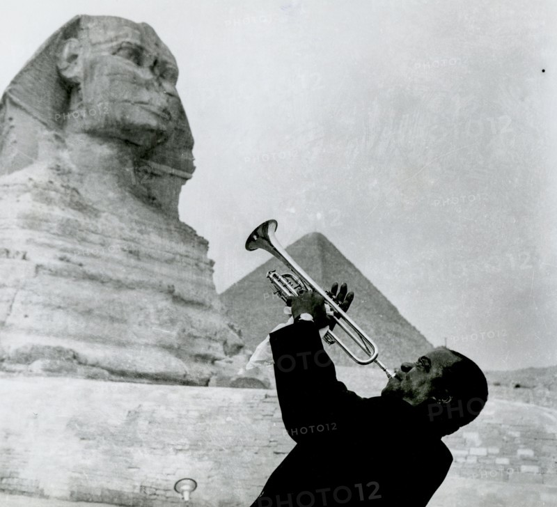 Louis armstrong, egypt 1961