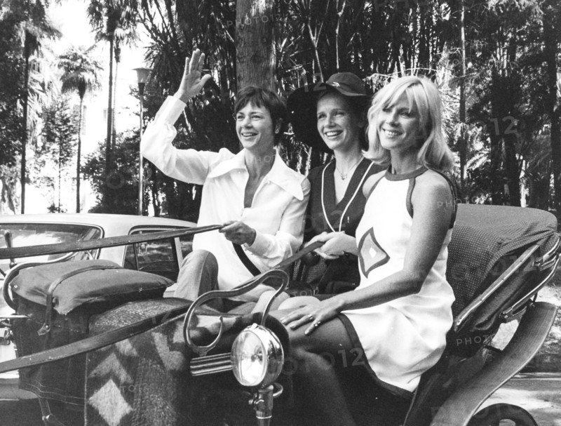 Harriet andersson, liv ullmann, bibi andersson, sorrento 1968