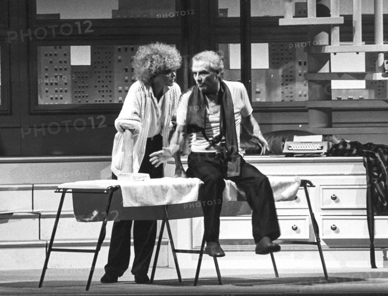 Giorgio albertazzi, ornella vanoni, 1985