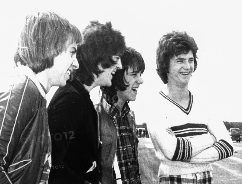 Bay city rollers, drag racing festival, camberley, 1974