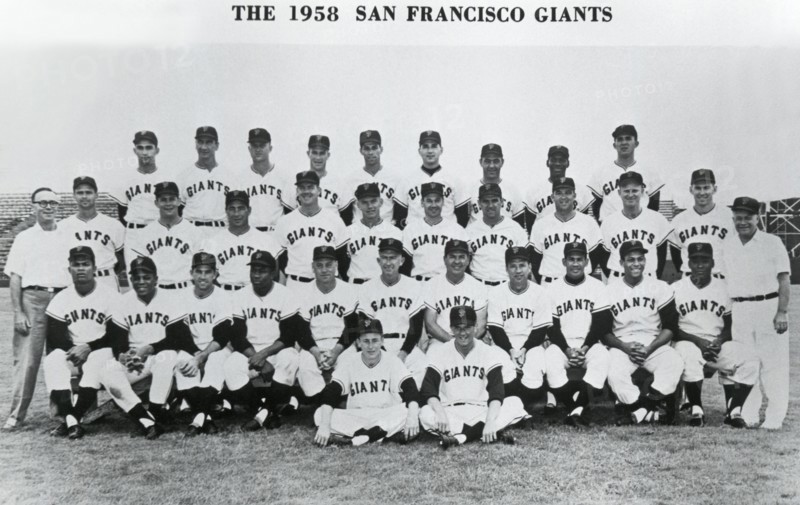 First SF Giants Team Portrait