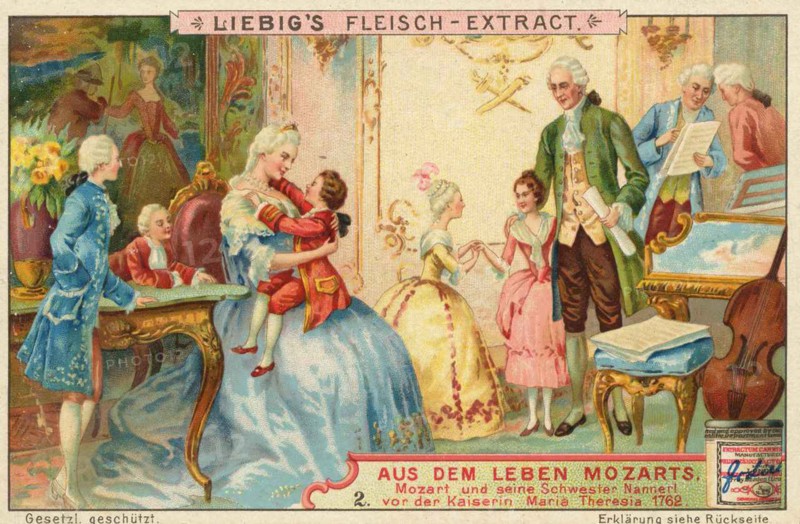 Picture series From the Life of Mozart
