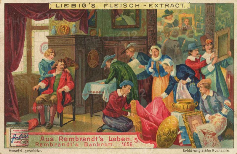 Picture series From the life of Rembrandt