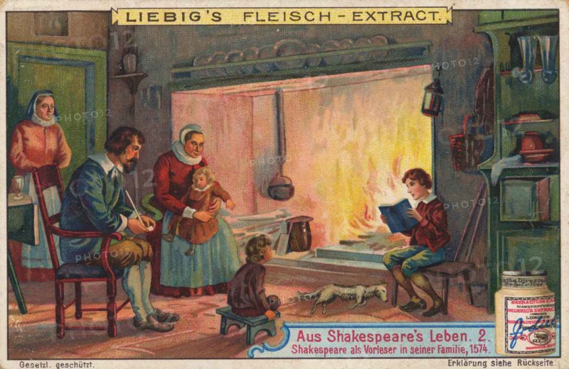Picture series from the life of Shakespeare