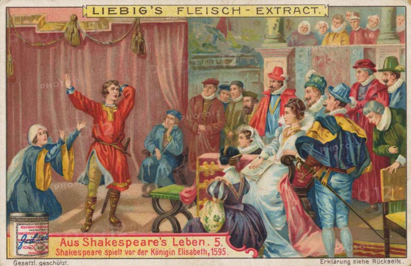 Picture series from the life of Shakespeare