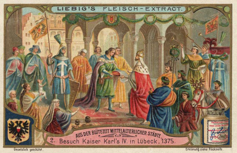 Picture series from the heyday of medieval cities