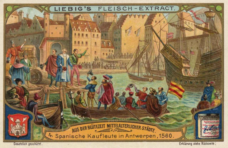 Picture series from the heyday of medieval cities