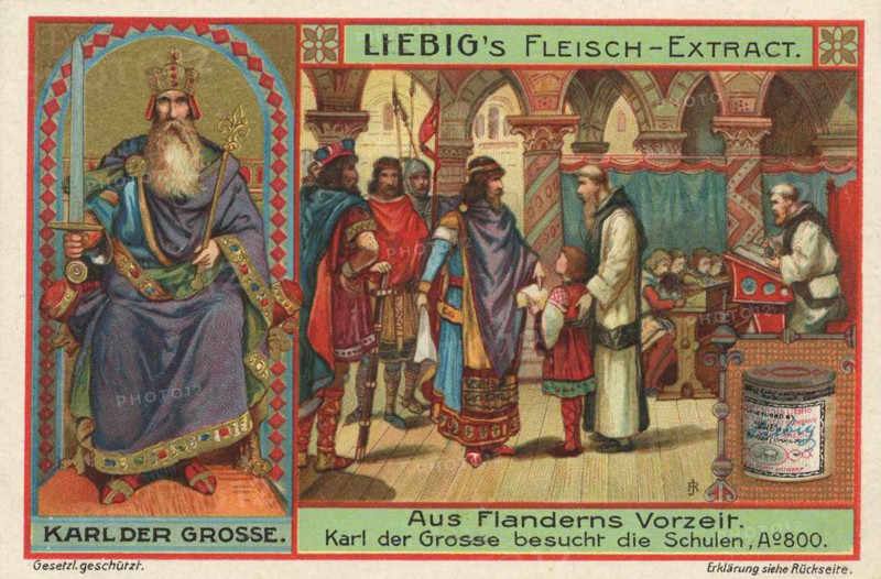 Picture series from prehistoric times in Flanders