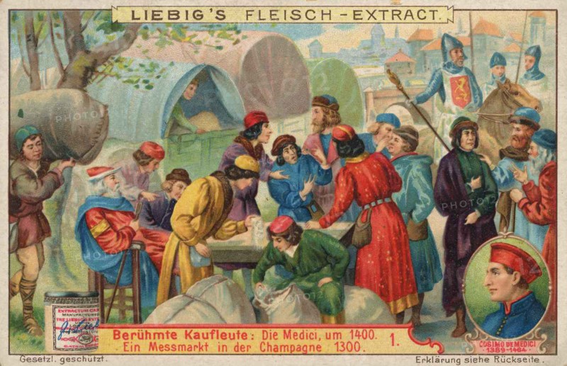 Picture series famous merchants