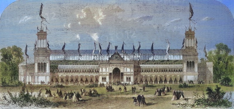 The palace of the third Schützenfest in Vienna