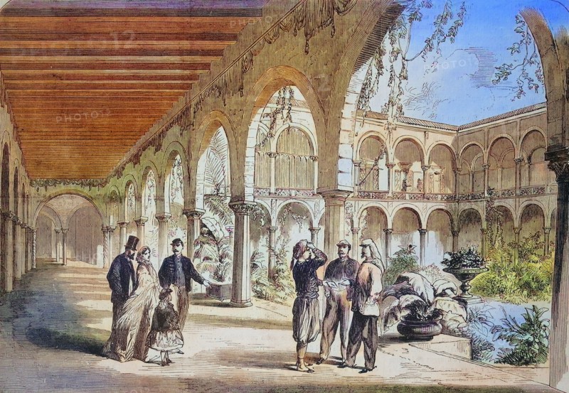 Inner courtyard of the Governor's Palace