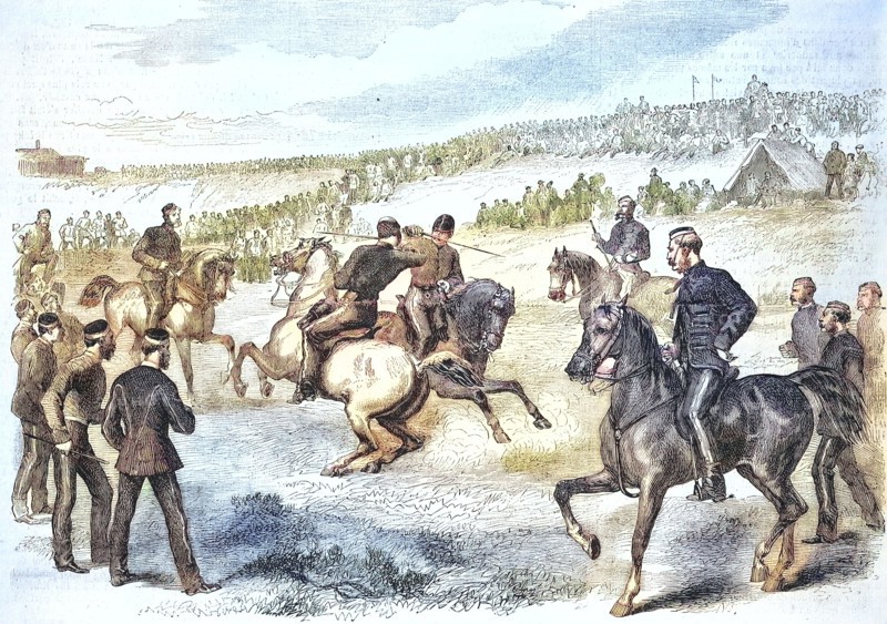 English lancers training