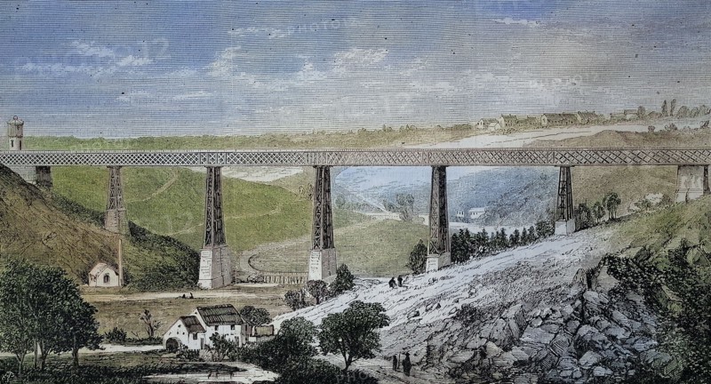 Montlucon railroad bridge