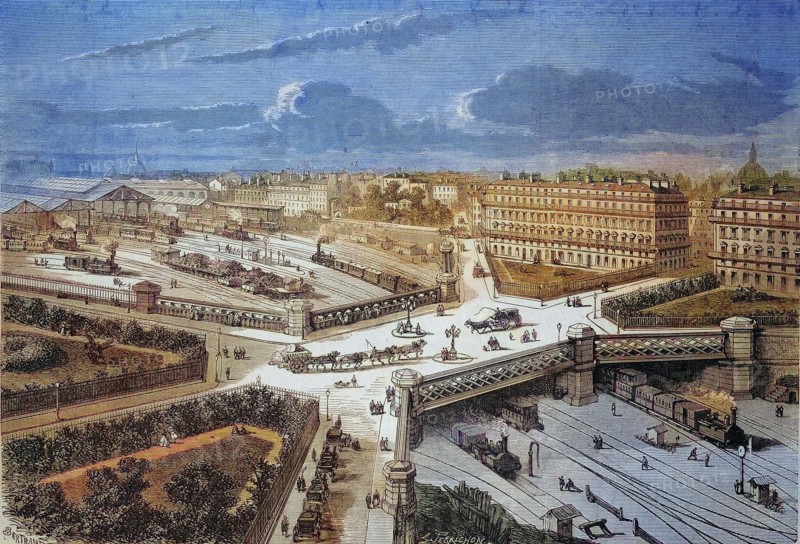 Paris in 1869