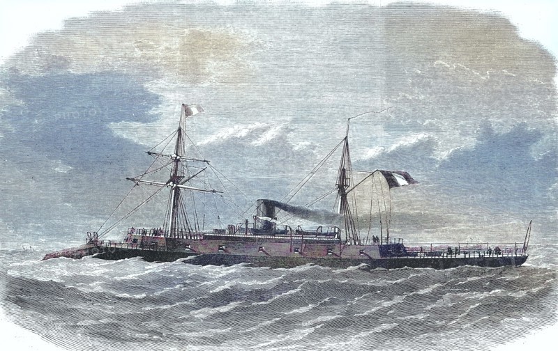 The Rochambeau (ex U.S. Dunderberg) was a French ironclad or ram ship built for the U.S. Navy during the War of Secession in the United States