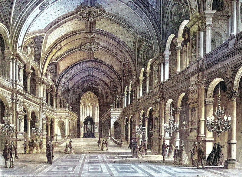 Nave of La Trinite Parish Church