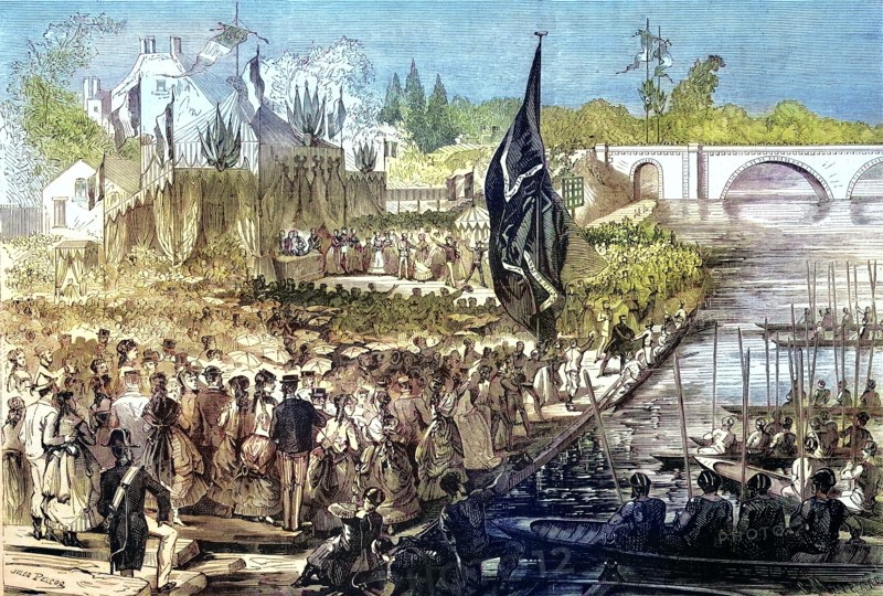 Great Regatta of Sevres on May 17