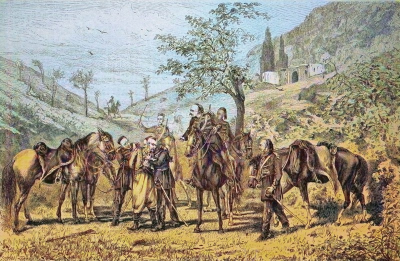 At the siege of Plevna