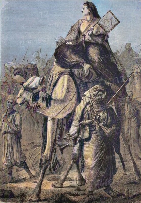 Alexandrine Tinne on the journey