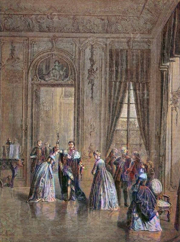 In the castle of Wilhelmsthal