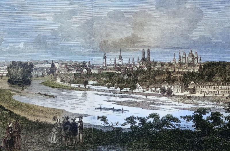 Panoramablick auf München